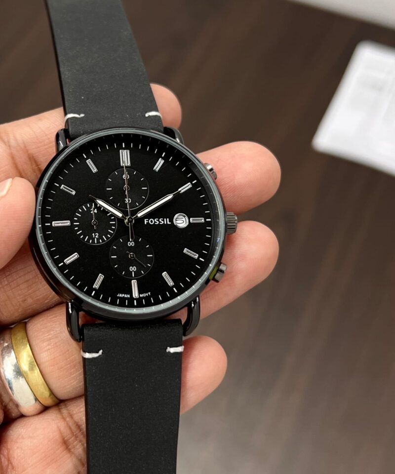 Fossil 1853 silver Commuter First Copy Watch