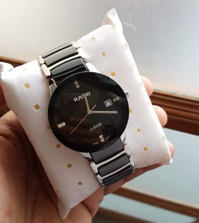 Rado Black silver Jubilee Men First Copy Watch