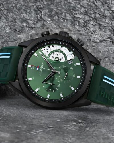 Tommy Hilfiger copy Watch Casual Green Chronograph Series