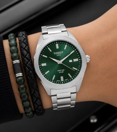 Tissot PRC100 Solar Green Watch