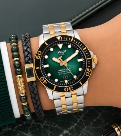 Tissot Seastar Powermatic 80 Green Watch