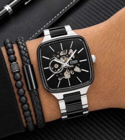 Rado True Square Skeleton Automatic Watch