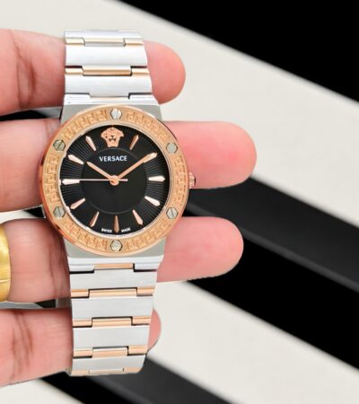 Versace black Greca Women Watch