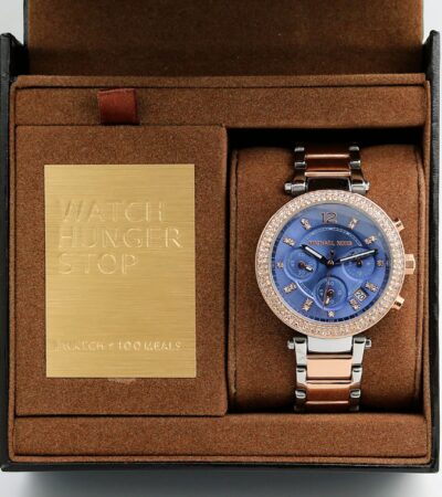 Michael Kors Blue Parker First Copy Watch