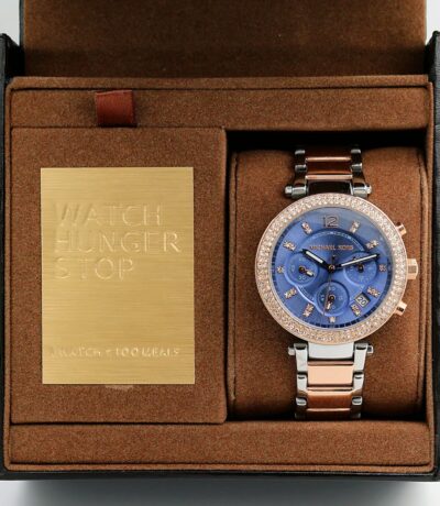 Michael Kors Blue Parker First Copy Watch