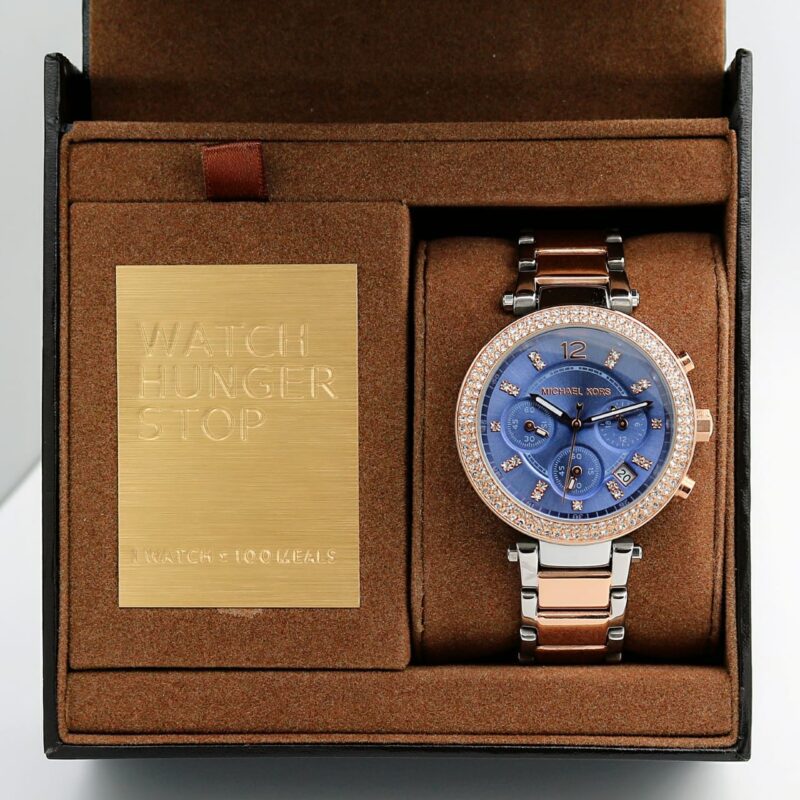 Michael Kors Blue Parker First Copy Watch