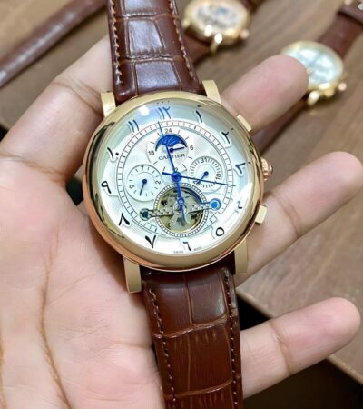 Cartier Tourbillion Moon Face First Copy Watch