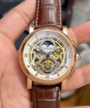 Cartier Tourbillion moon first Copy Watch