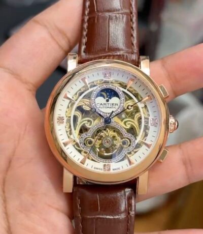 Cartier Tourbillion moon first Copy Watch