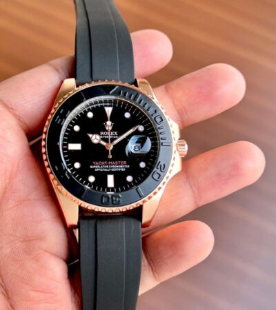 Rolex Rose Gold Yacht-master First Copy Watch