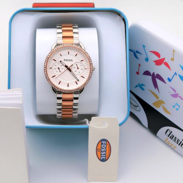 Fossil White For Women First Copy Watch