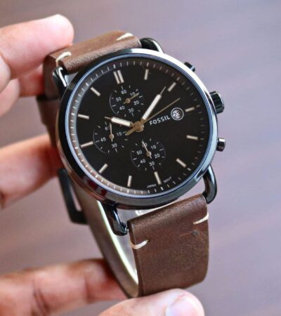 Fossil Black Commuter First Copy Watch